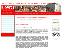 Tablet Screenshot of bikehouse-plauen.de
